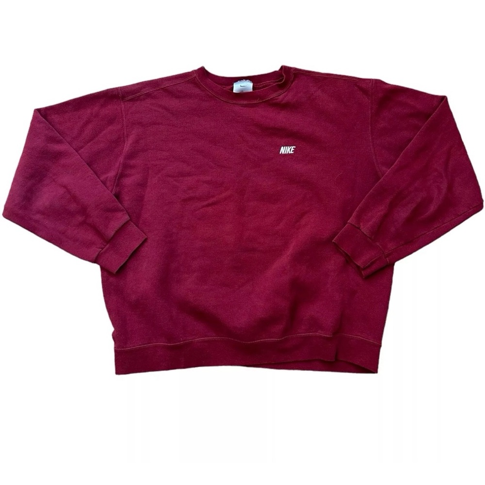 Vintage Nike Maroon Crewneck Sweater Men’s Size XL
